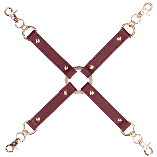 Ouch! Halo Hogtie Connector in Burgundy