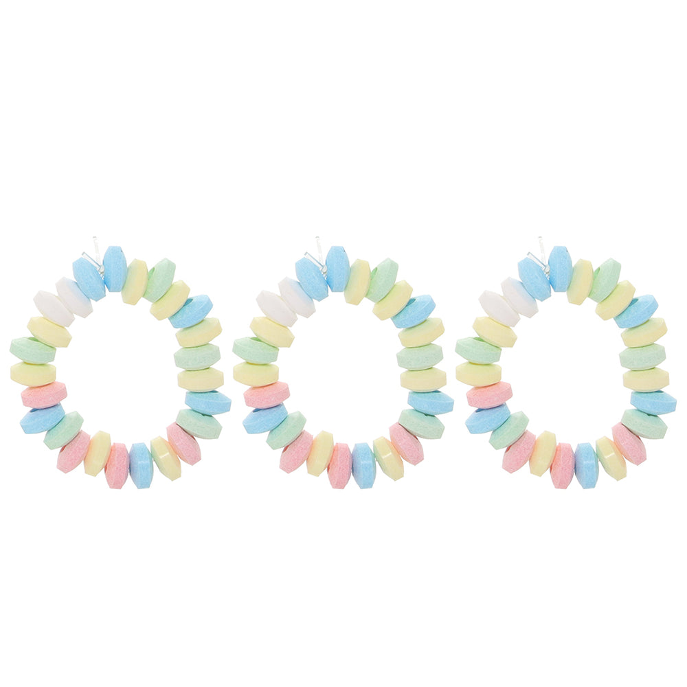 Edible Candy Love Rings in 3 Pack