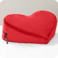 Heart Wedge Sex Pillow in Red