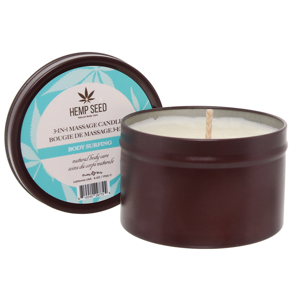 3-in-1 Massage Candle 6oz/170g in Body Surfing