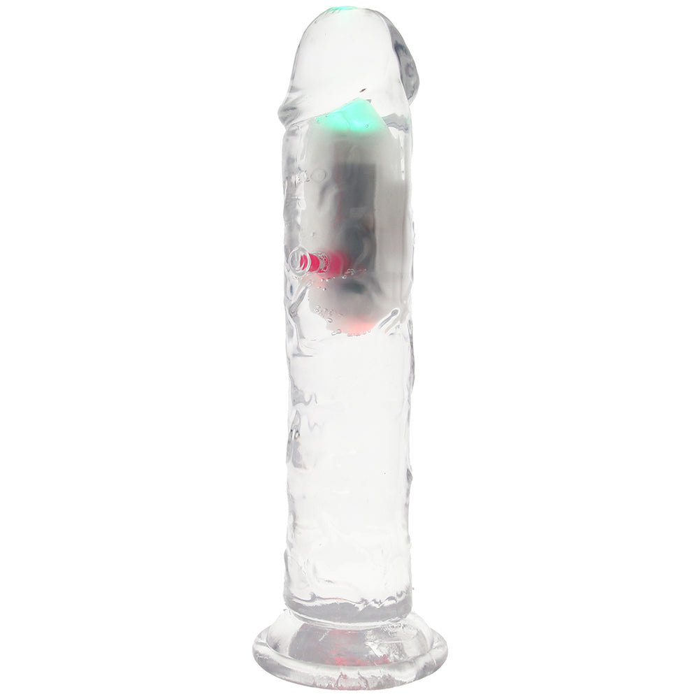 RealRock 8 Inch Light Up Vibrating Dildo