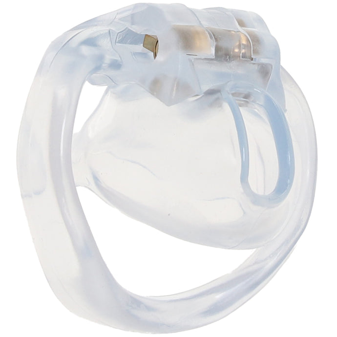 Blueline Small Dick Acrylic Mini Chastity Cage