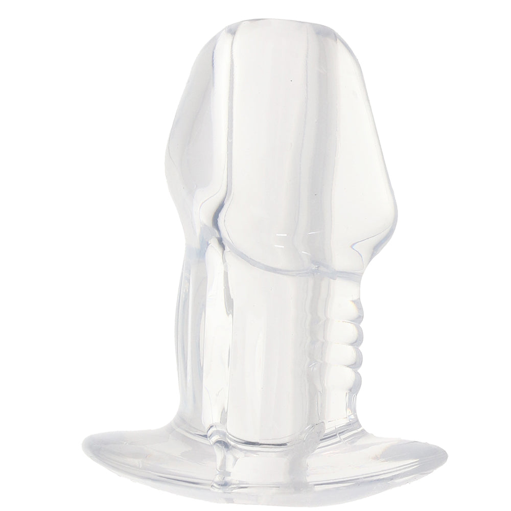 Master Series Dicked Hollow Anal Plug in Large
