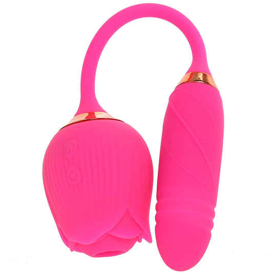 Pink Pussycat Thrusting Rose Vibe
