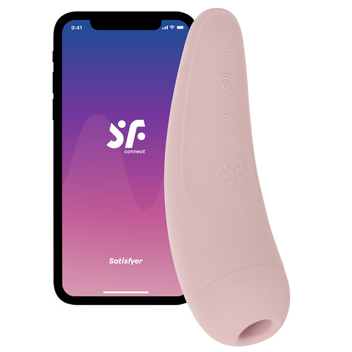 Satisfyer Curvy 2+ Air Pulse Stimulator in Pink