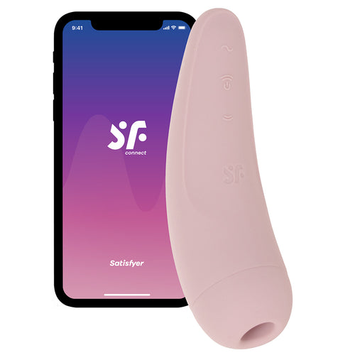Satisfyer Curvy 2+ Air Pulse Stimulator in Pink
