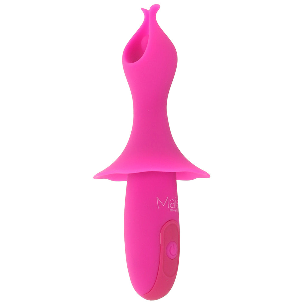 Sienna Fluttering Silicone Vibe in Pink