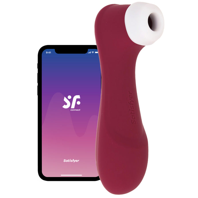 Satisfyer Pro 2 Gen 3 Double Air Pulse App Vibe in Wine