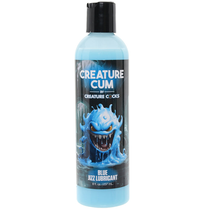 Creature Cum Water-Based Blue Lube in 8oz/237ml