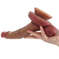 Master Series 9 Inch Silicone Dildo with Harness
