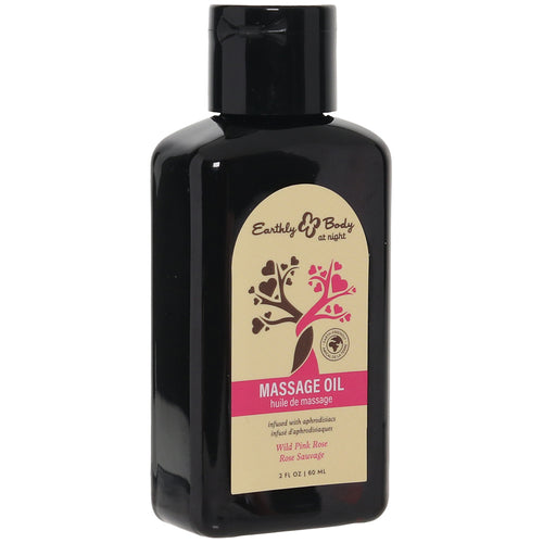 At Night Massage Oil 2oz/60ml in Wild Pink Rose