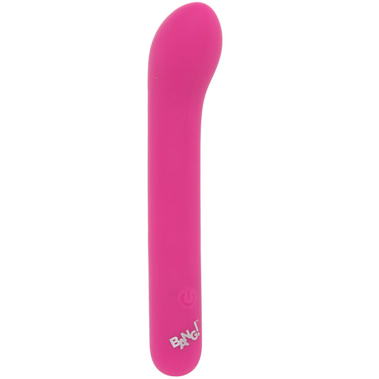 Bang! Flexible Silicone G-Spot Vibe in Pink