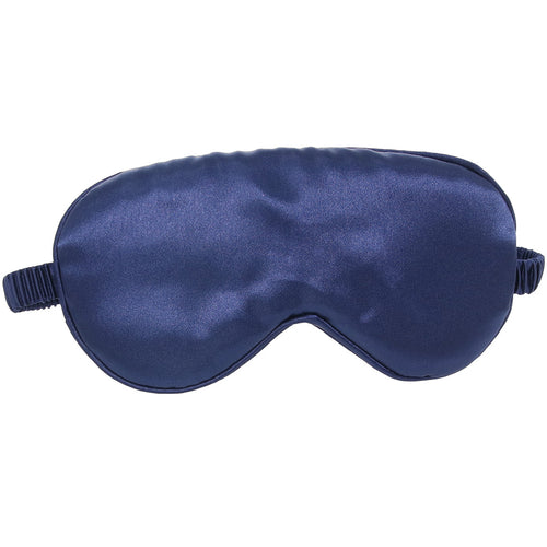 Ouch! Satin Blindfold in Navy Blue