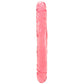 Crystal Jellies 12 Inch Double Dildo in Pink