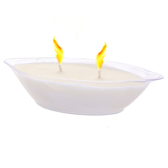 Fuzu Massage Candle 4oz in Freshly Unscented