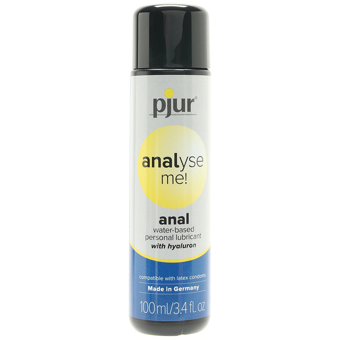 analyse me! Water Based Anal Lubricant in 3.4oz/100ml