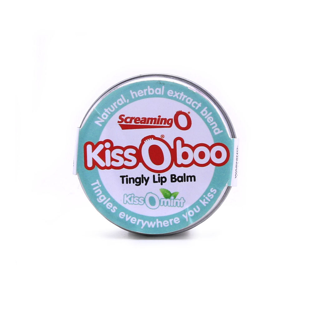 KissOBoo Tingly Lip Balm in KissOMint Peppermint