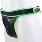 Ouch! Glow In The Dark Side Buckle Jock Strap /XL