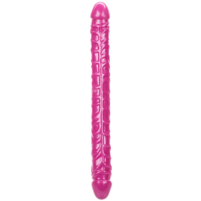 Size Queen 17 Inch Double Dildo in Pink