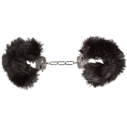 Ultra Fluffy Furry Cuffs in Black