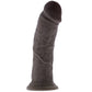 Dr. Skin Plus 8 Inch Thick Posable Dildo in Black