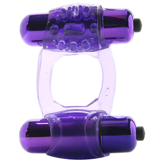 Duo-Vibrating Super Ring in Purple