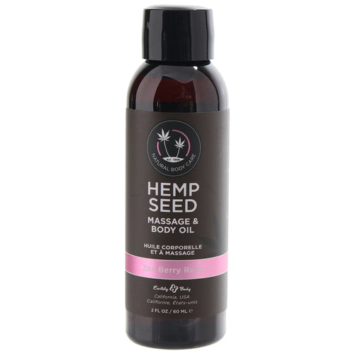Hemp Seed Massage & Body Oil 2oz/60ml