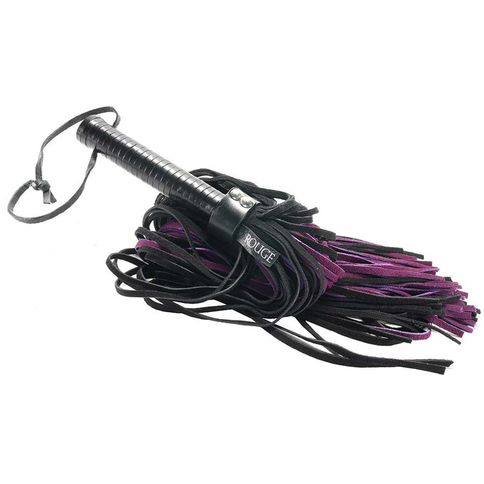 Suede Flogger with Leather Handle