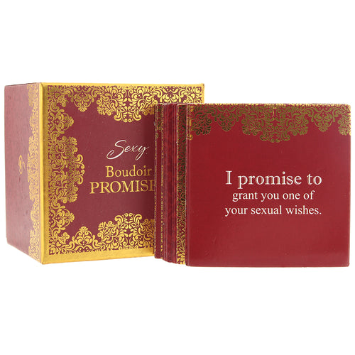Sexy Boudoir Promises Cards