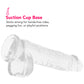 Naturally Yours 6 Inch Crystalline Dildo in Clear