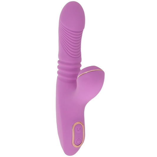 Shegasm Pro-Thrust Suction Rabbit in Pink