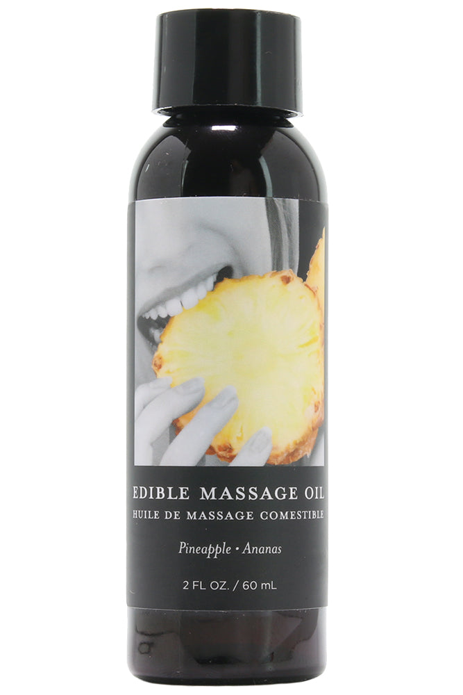 Edible Massage Oil 2oz/60ml in Pineapple