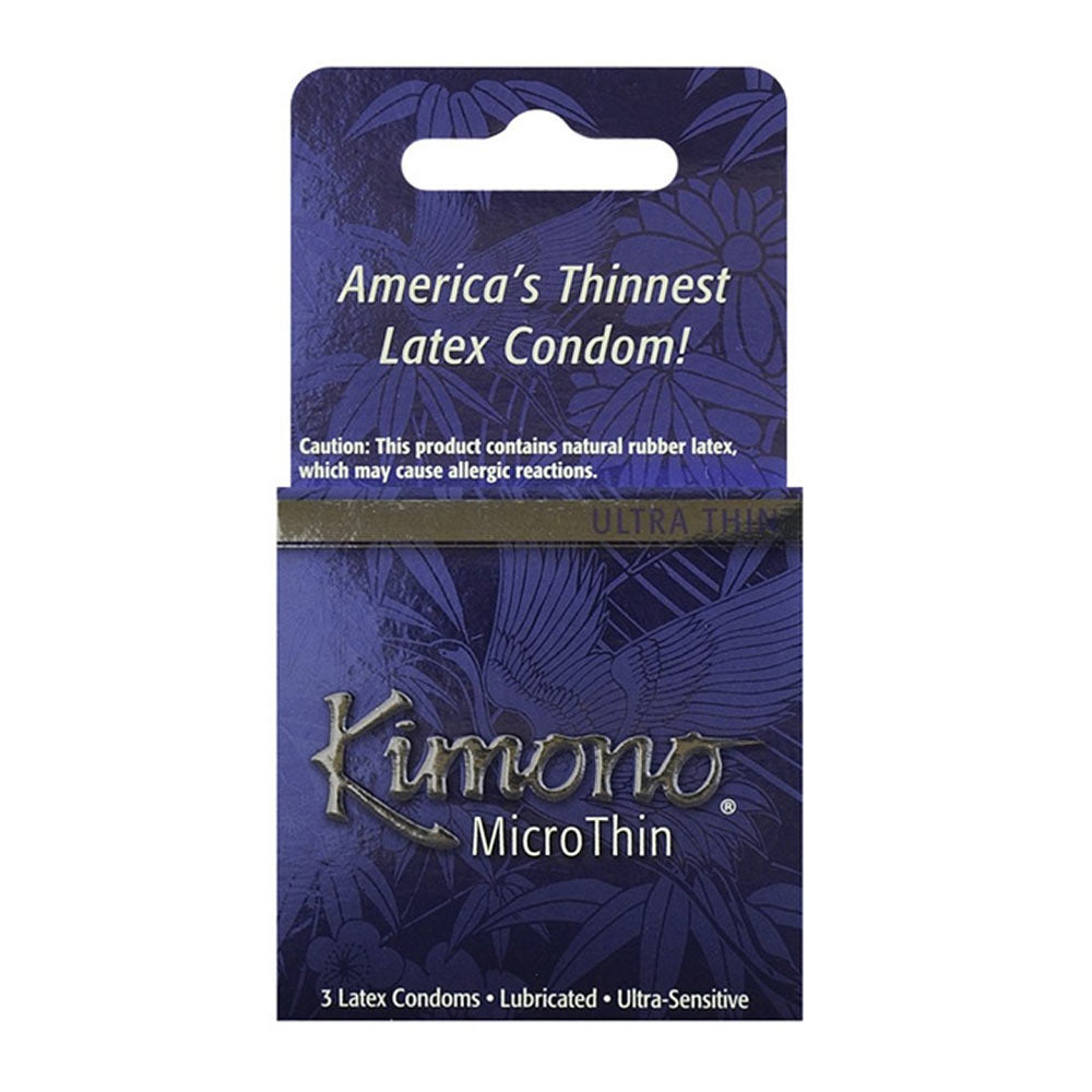 Kimono MicroThin Condoms in 3 Pack