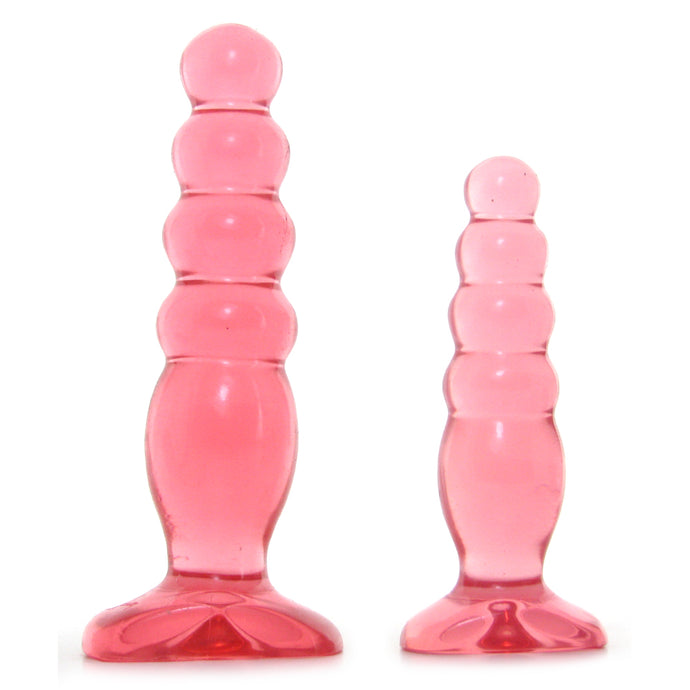 Crystal Jellies Anal Delight Trainer Kit in Pink