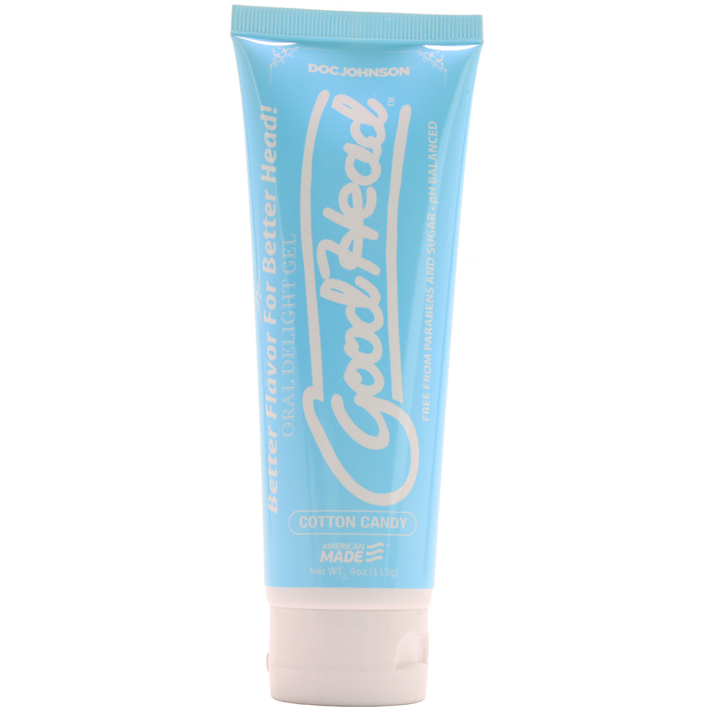 GoodHead Oral Delight Gel 4oz/113g in Cotton Candy
