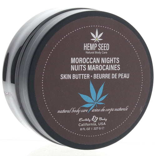Hemp Seed Skin Butter 8oz/227g in Moroccan Nights