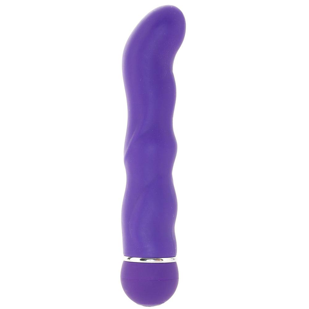 Posh Silicone Ripple Vibe in Purple