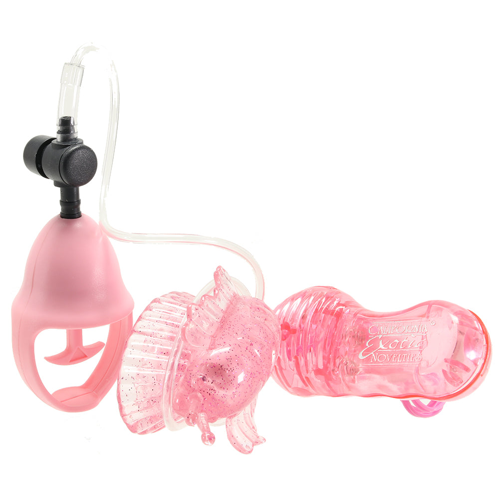 Butterfly Vibrating Clitoral Pump
