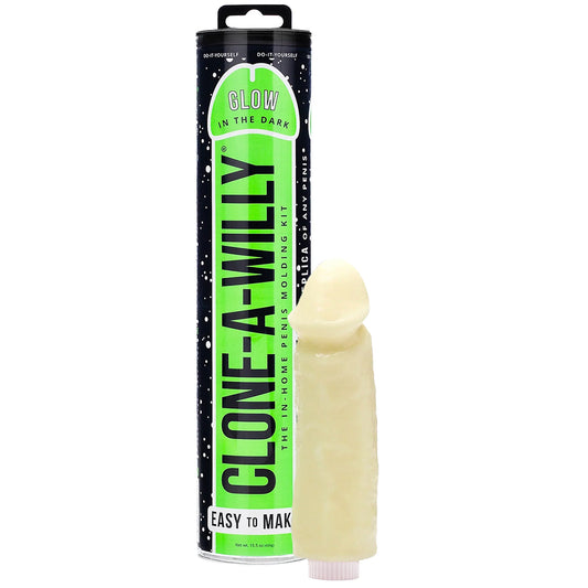 Clone-A-Willy Vibrator Kit in Glow in the Dark