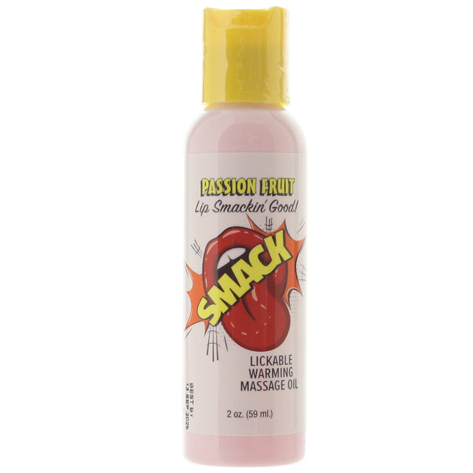 Smack Warming Massage Oil 2oz/59ml in Passion Fruit