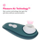 Womanizer Liberty 2 Clitoral Stimulator in Dark Petrol
