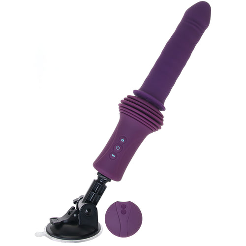 Inya Super Stroker Thrusting Vibe in Purple