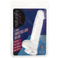 Naturally Yours 6 Inch Crystalline Dildo in Clear