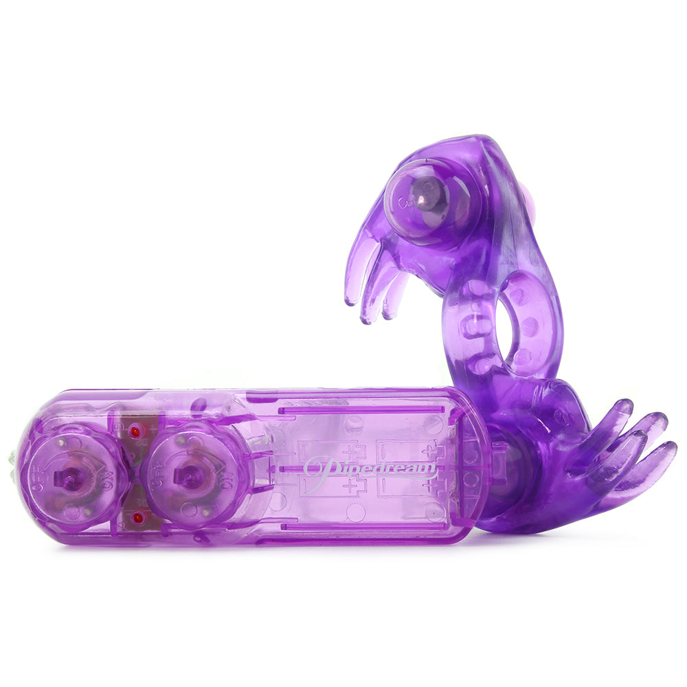 Wonderful Wonderful Wabbit Vibrating Cock Ring in Purple