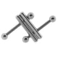 Nipple Grips Crossbar Nipple Vices in Silver